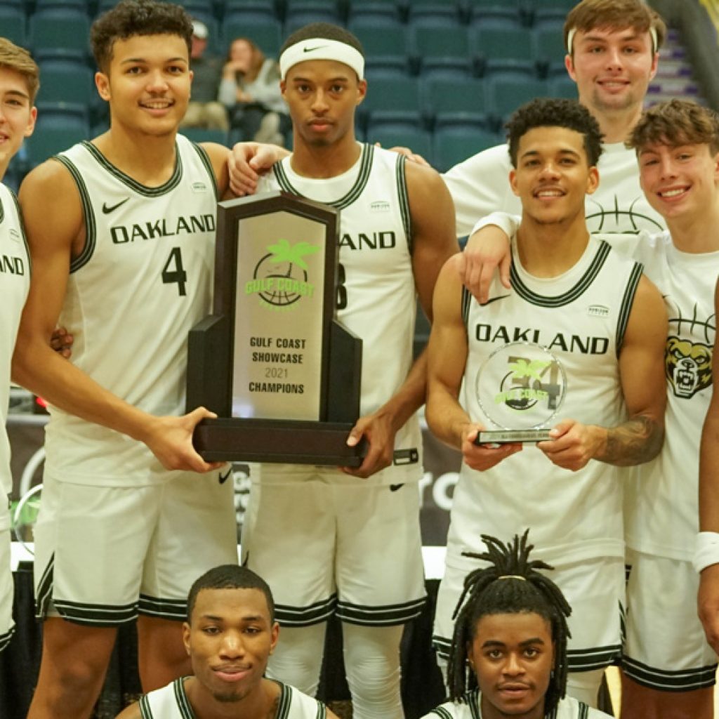 Oakland claims Gulf Coast Showcase men's title