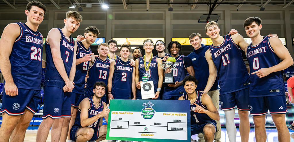 Belmont beats Toledo for men's Royal Palm Division championship
